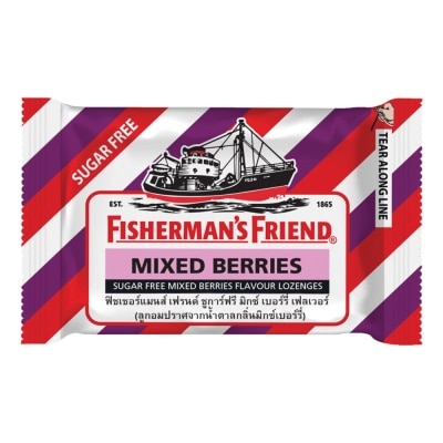 Fisherman's Fisherman'S Sugarfree Mixed Berries 25 G.