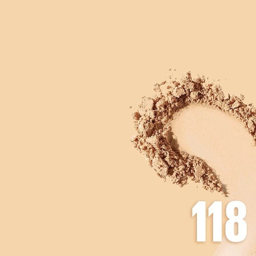 แป้งพัฟ เมย์เบลลีน Maybelline นิวยอร์ก ฟิต มี แมท + พอร์เลส พาวเดอร์ 6ก. 118