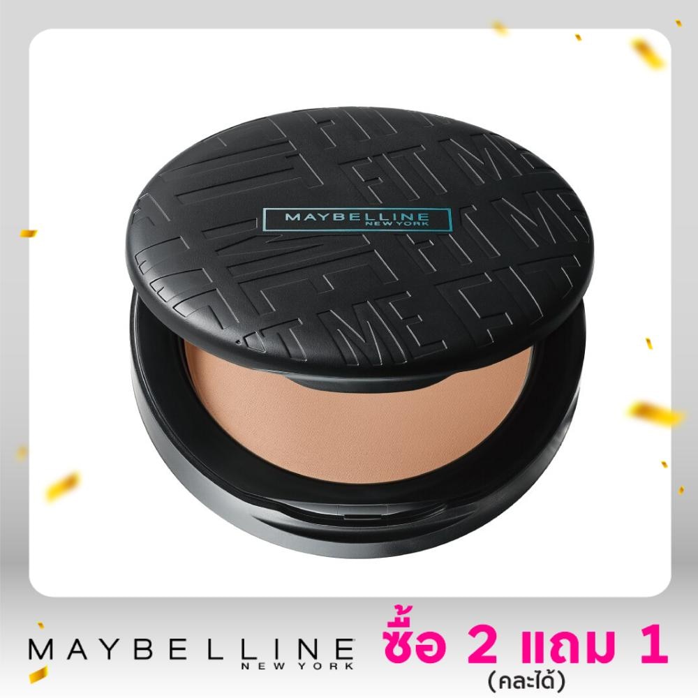 Maybelline แป้งคุมมันเมย์เบลลีน ฟิตมี Maybelline Fit Me แมท + พอร์เลส พาวเดอร์ 6ก. 128