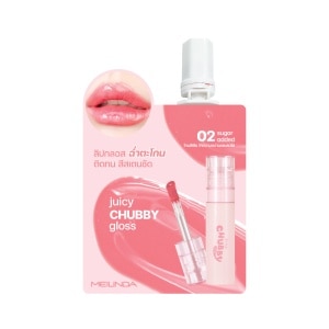 Premium Meilinda Juicy chubby gloss lipstick No.02 1 Pcs