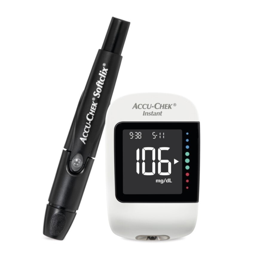 Accu-Chek Instant Meter Set (with Fastclix lancing device and lancets)