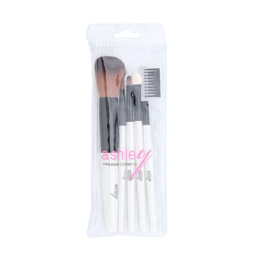 Ashley Set Brush 5Pcs AA030 White