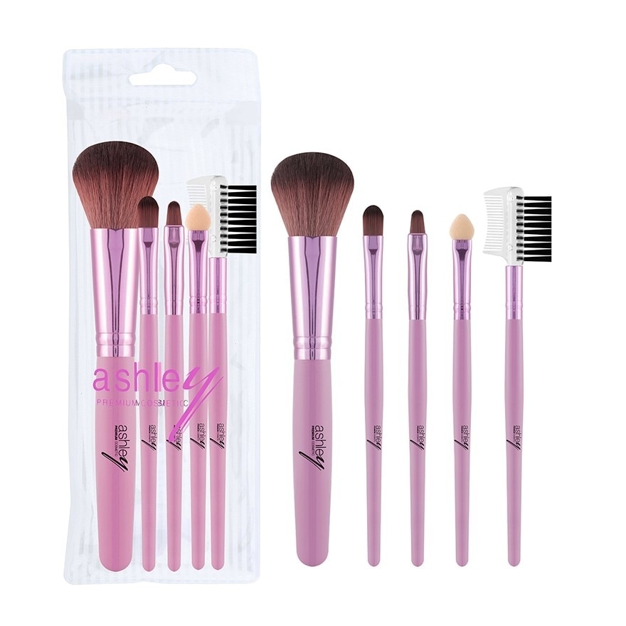 Ashley Ashley Set Brush 5Pcs AA030 Pink