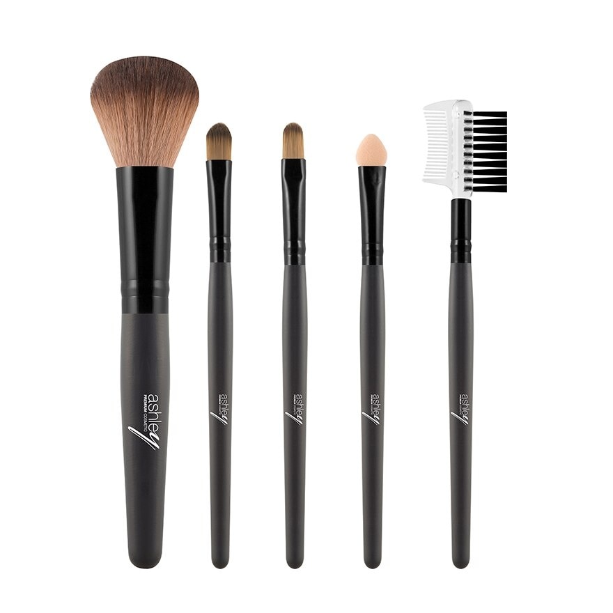 Ashley Set Brush 5Pcs AA030 Black