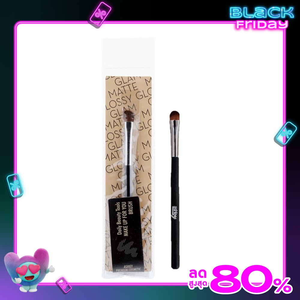 Ashley Angle Eyeshadow Brush 1Pcs AA092-06