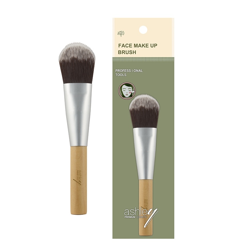 Ashley Foundation Brush 1Pcs AA121-12