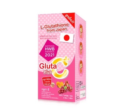 Colly ผลิตภัณฑ์เสริมอาหารคอลลี่กลูต้าซีพลัส Colly Gluta C Plus 4 ซอง x 7 แคปซูล