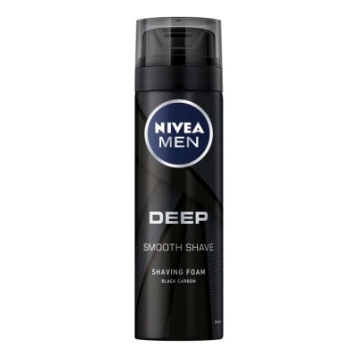 Nivea Nivea Men Deep Shaving Foam 200 Ml. ผู้ชาย โฟมโกนหนวด