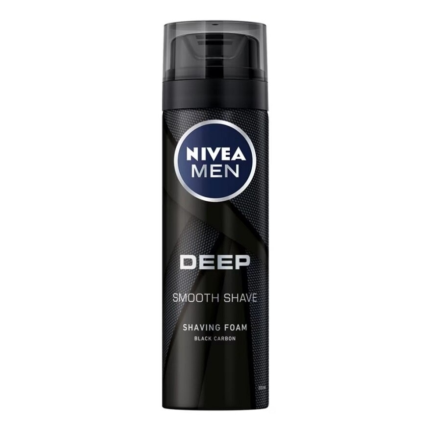 Nivea Men Deep Shaving Foam 200 Ml. ผู้ชาย โฟมโกนหนวด
