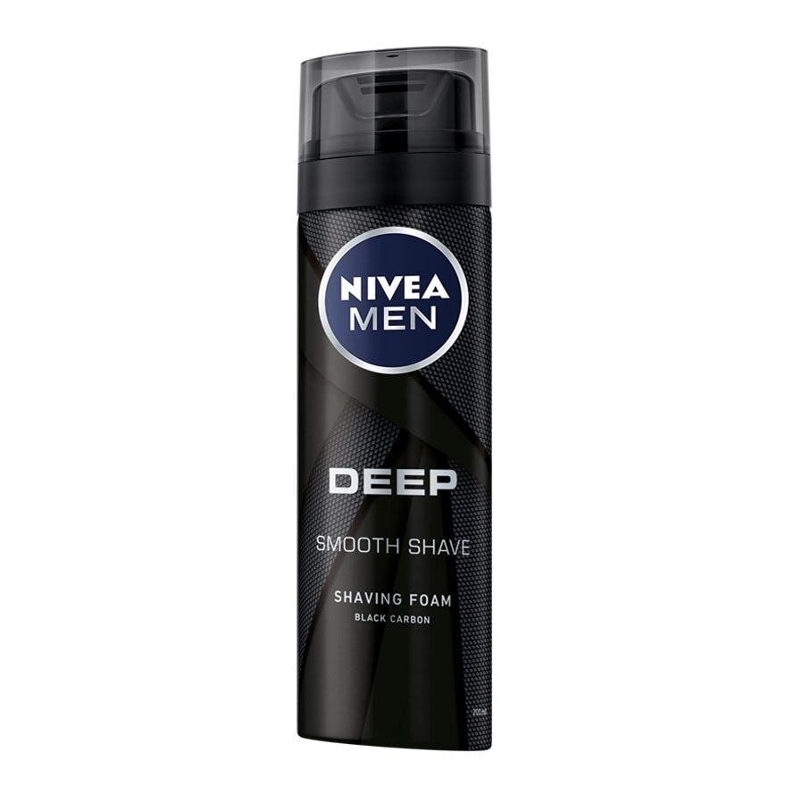 Nivea Men Deep Shaving Foam 200 Ml. ผู้ชาย โฟมโกนหนวด