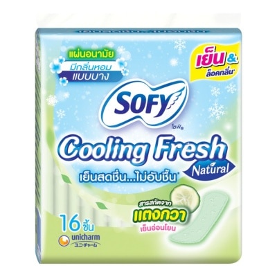 Sofy Sofy Cooling Fresh Natural Silm Scented 16 Pcs.