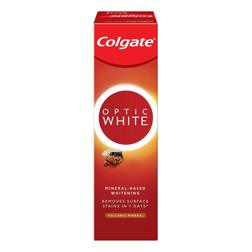 Colgate Toothpaste Optic White Volcanic Mineral 100 G.