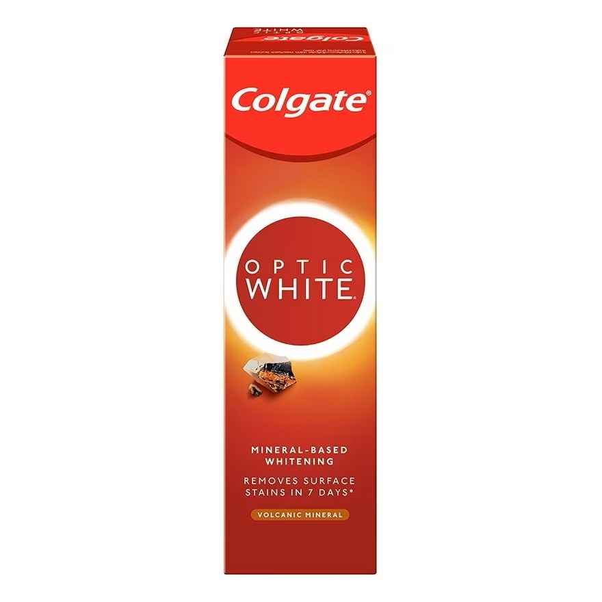 Colgate Toothpaste Optic White Volcanic Mineral 100 G.