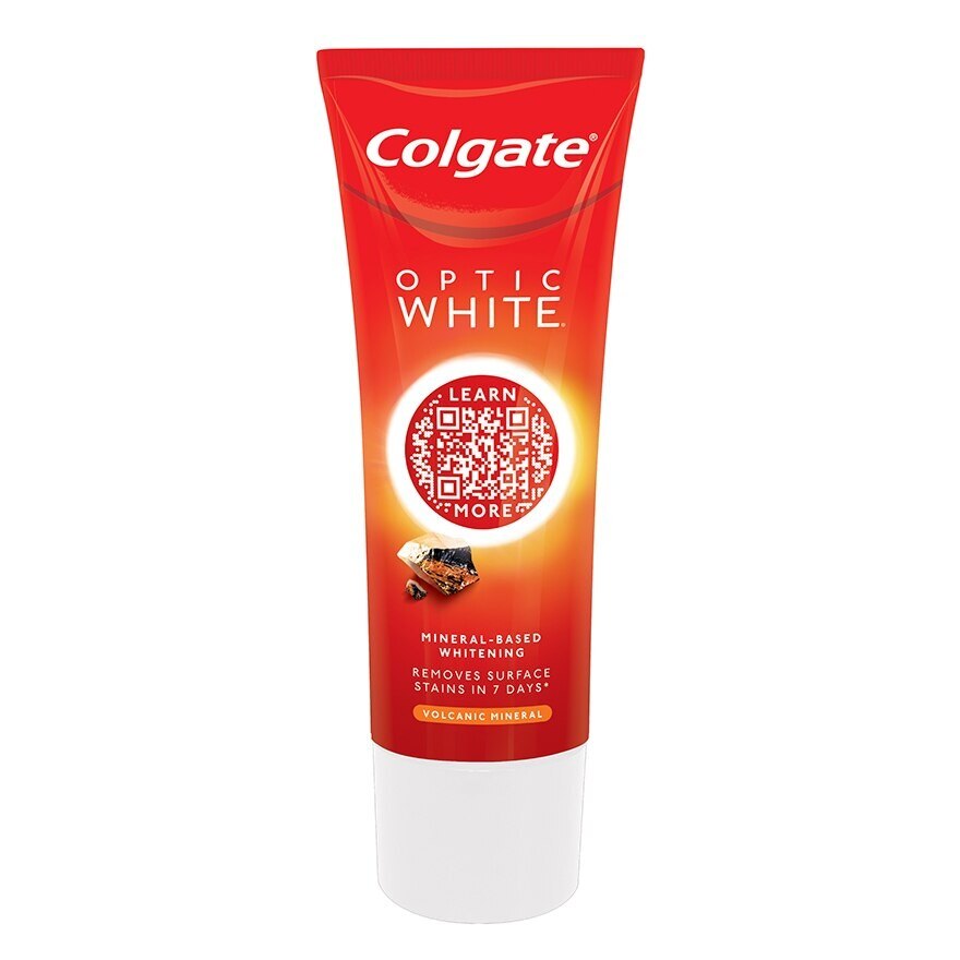 Colgate Toothpaste Optic White Volcanic Mineral 100 G. | Watsons.co.th