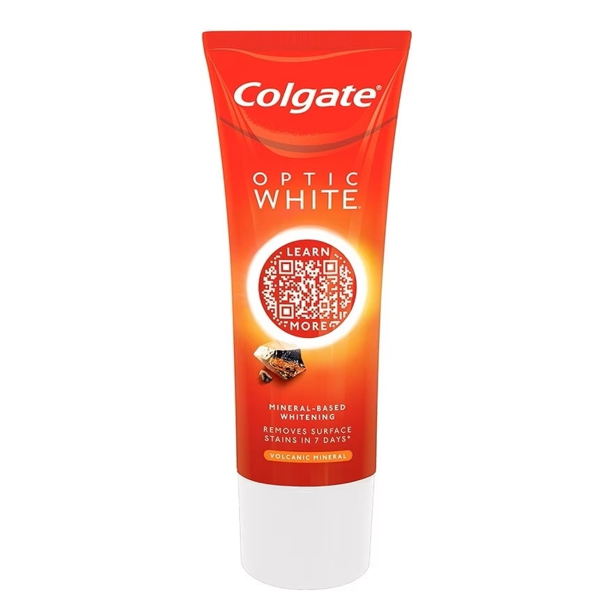 Colgate Toothpaste Optic White Volcanic Mineral 100 G.