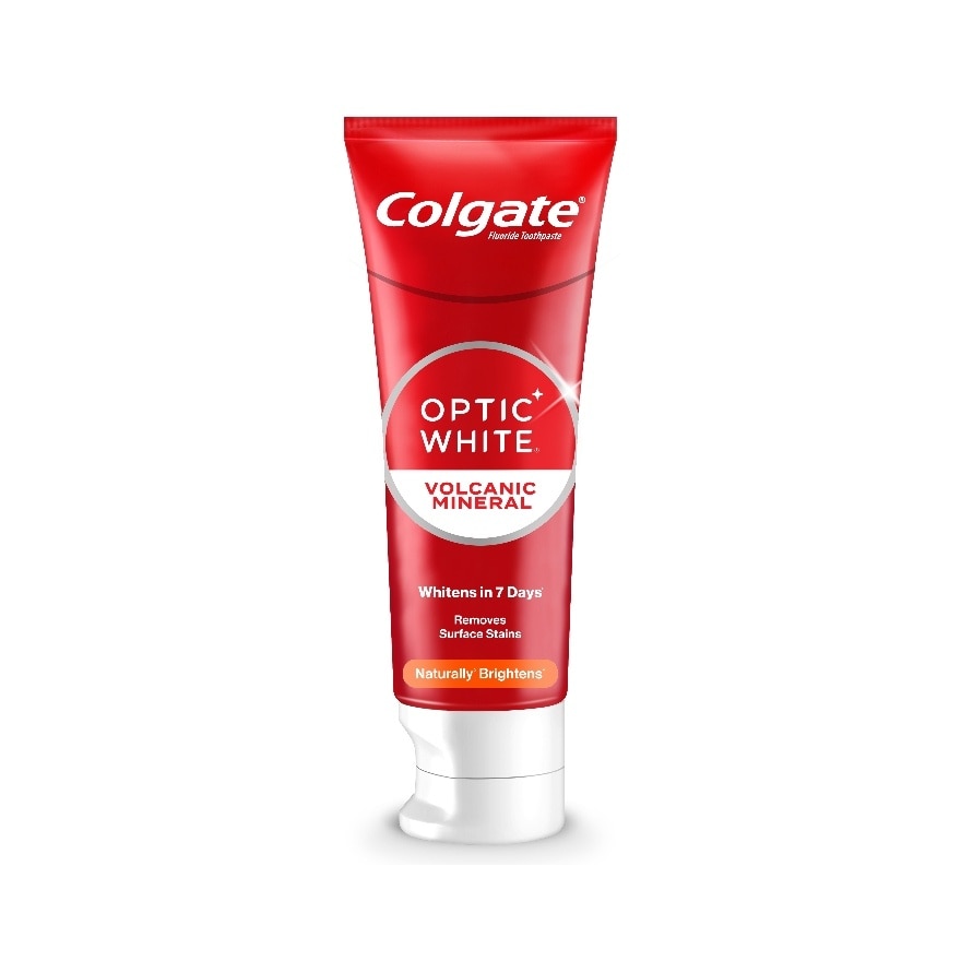 Colgate Toothpaste Optic White Volcanic Mineral 100 G. Twin Pack
