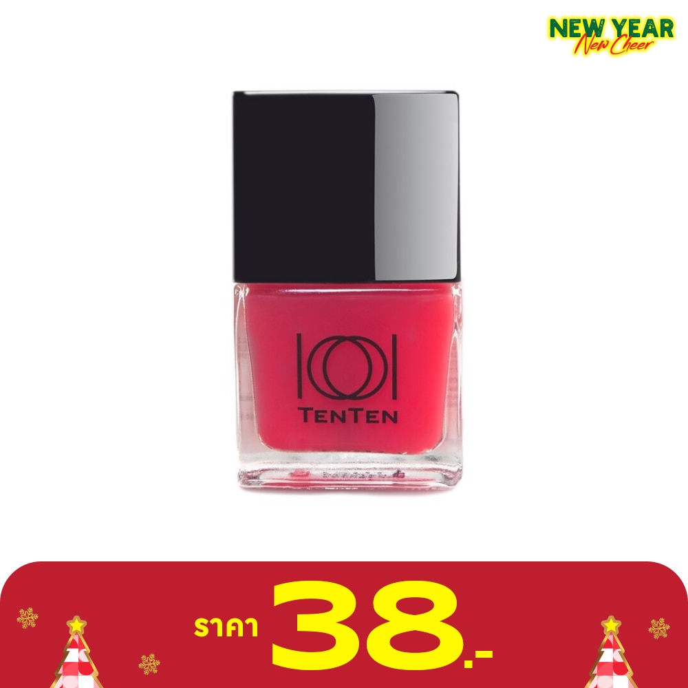 เท็นเท็น น้ำยาทาเล็บ 12มล. TTW21 สีชมพู