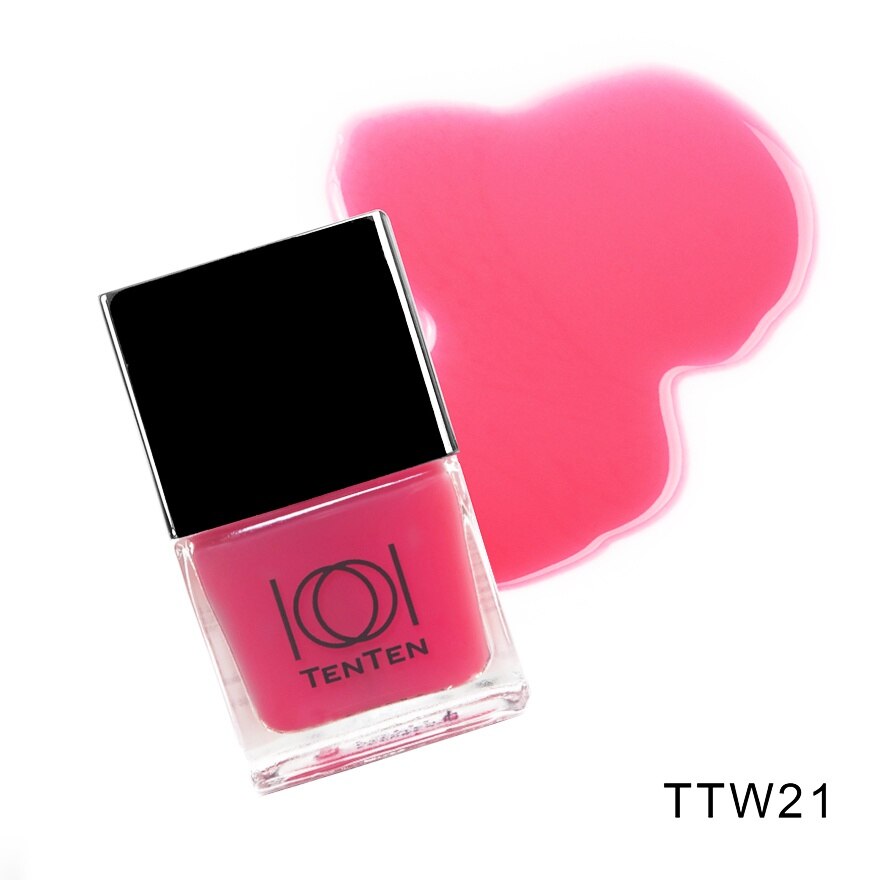 Ten Ten Nail Color 12ml. TTW21 Pink image