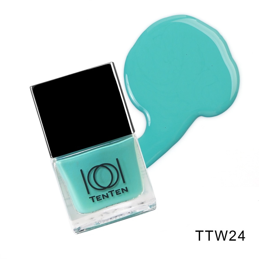 เท็นเท็น น้ำยาทาเล็บ 12มล. TTW24 สีมิ้น image