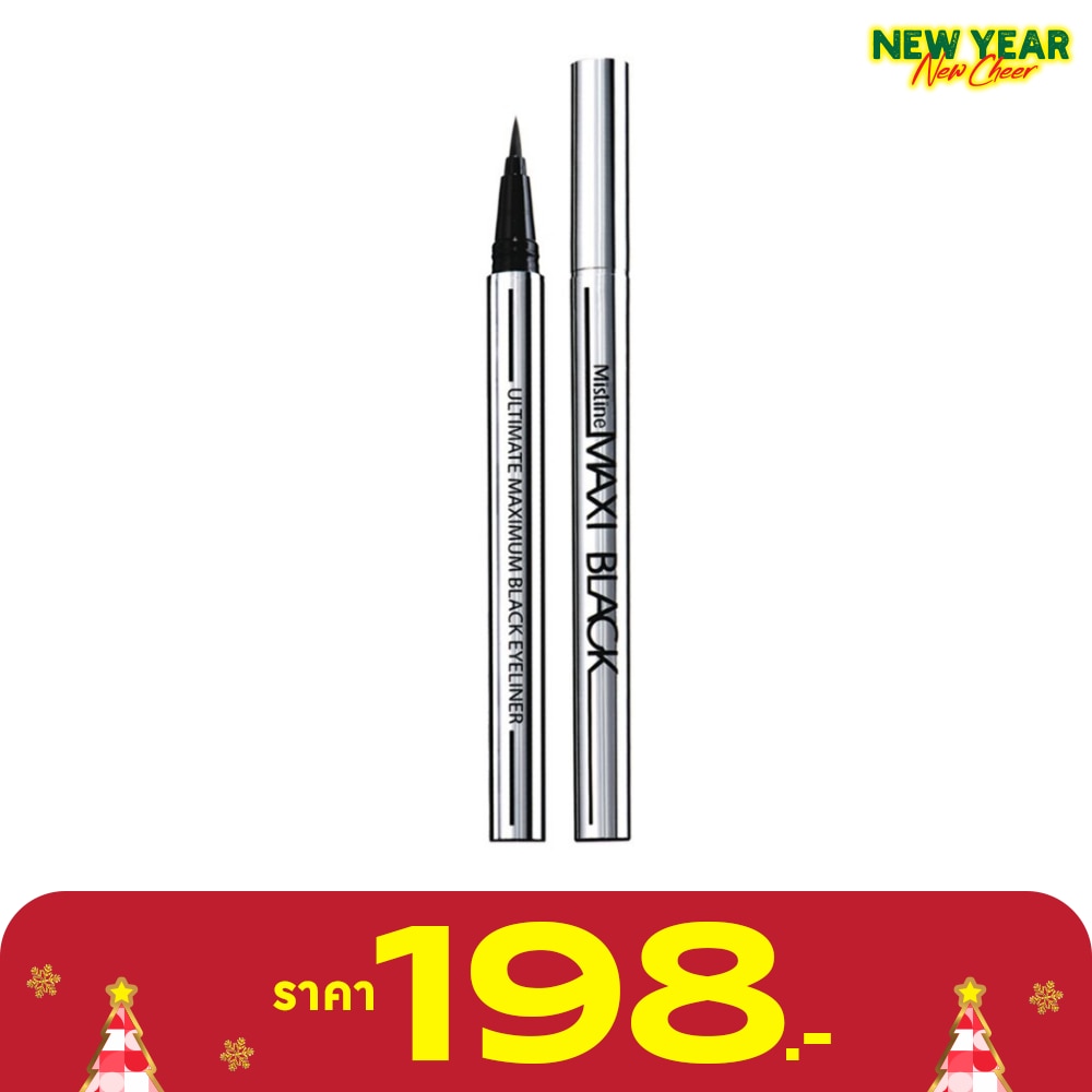 มิสทิน แม็กซี่ แบล็ค อายไลเนอร์ วอเตอร์ พรูฟ 1ก.