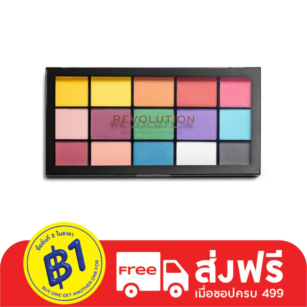 Makeup Revolution Reloaded EyePalette 16.5g. Marvellous Mattes