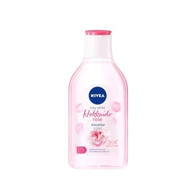 Nivea Nivea Rosy White Hokkaido Rose Micellar Water 400 Ml. คลีนซิ่ง เช็ดเครื่องสำอาง