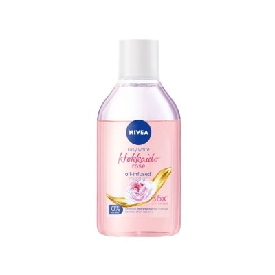 Nivea นีเวีย โรซี่ ไวท์ ฮอกไกโด โรส ออย-อินฟิวส์ ไมเซล่า 400 มล. คลีนซิ่ง เช็ดเครื่องสำอาง