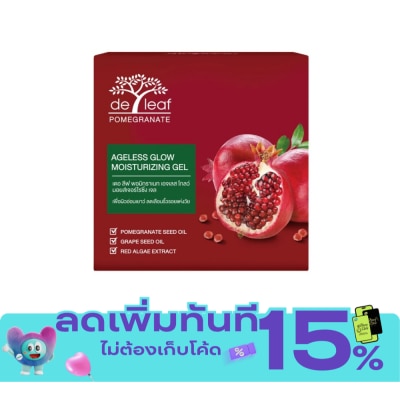 Deleaf De Leaf Pomegranate Ageless Glow Moisturizing Gel 40 Ml. image