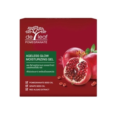 Deleaf De Leaf Pomegranate Ageless Glow Moisturizing Gel 40 Ml.