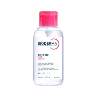 Bioderma Bioderma เซ็นซิบิโอ เอชทูโอ เมคอัพ รีมูฟเวอร์ คลีนซิ่ง วอเตอร์ สีชมพู 850 มล. image