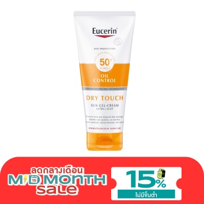 Eucerin ยูเซอริน ซัน บอดี้ เซนซิทีฟ โพรเทค ดราย ทัช เอสพีเอฟ 50+ พีเอ++++ 200มล. image