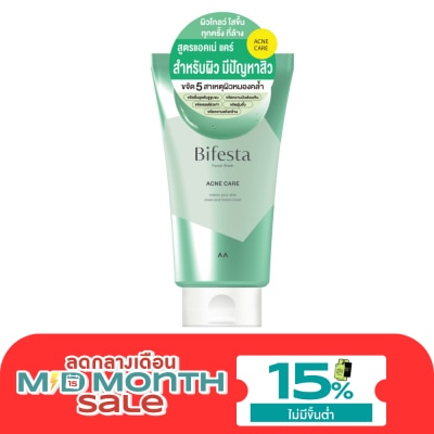 Bifesta บิเฟสต้า เฟเชียล วอช แอคเน่ แคร์ 120กรัม image