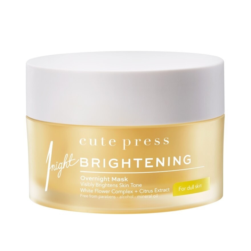 Cute Press 1 Night Brightening Overnight Mask 50g