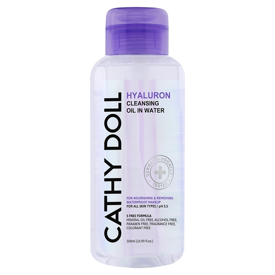 Cathy Doll Cleansing Oil in Water Hyaluron 500 Ml.