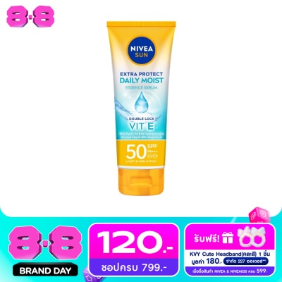 Nivea - Nivea Sun Extra Protect Daily Moist Body Essence Serum SPF50 PA+++ 180 Ml. image