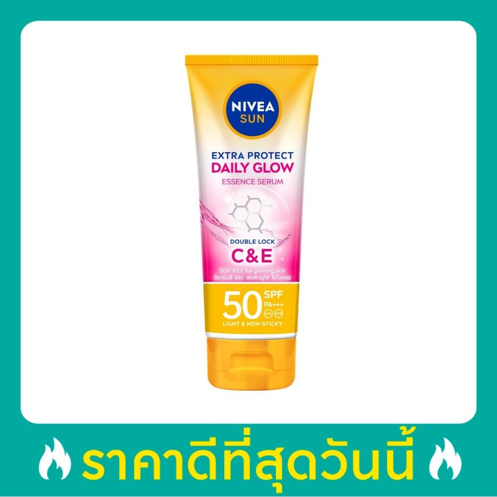 นีเวีย ซัน บอดี้ เอสเซนส์เซรั่ม เอ็กซ์ตร้า โพรเท็ค เดลี่ โกลว์ SPF50 PA+++ 180 มล.