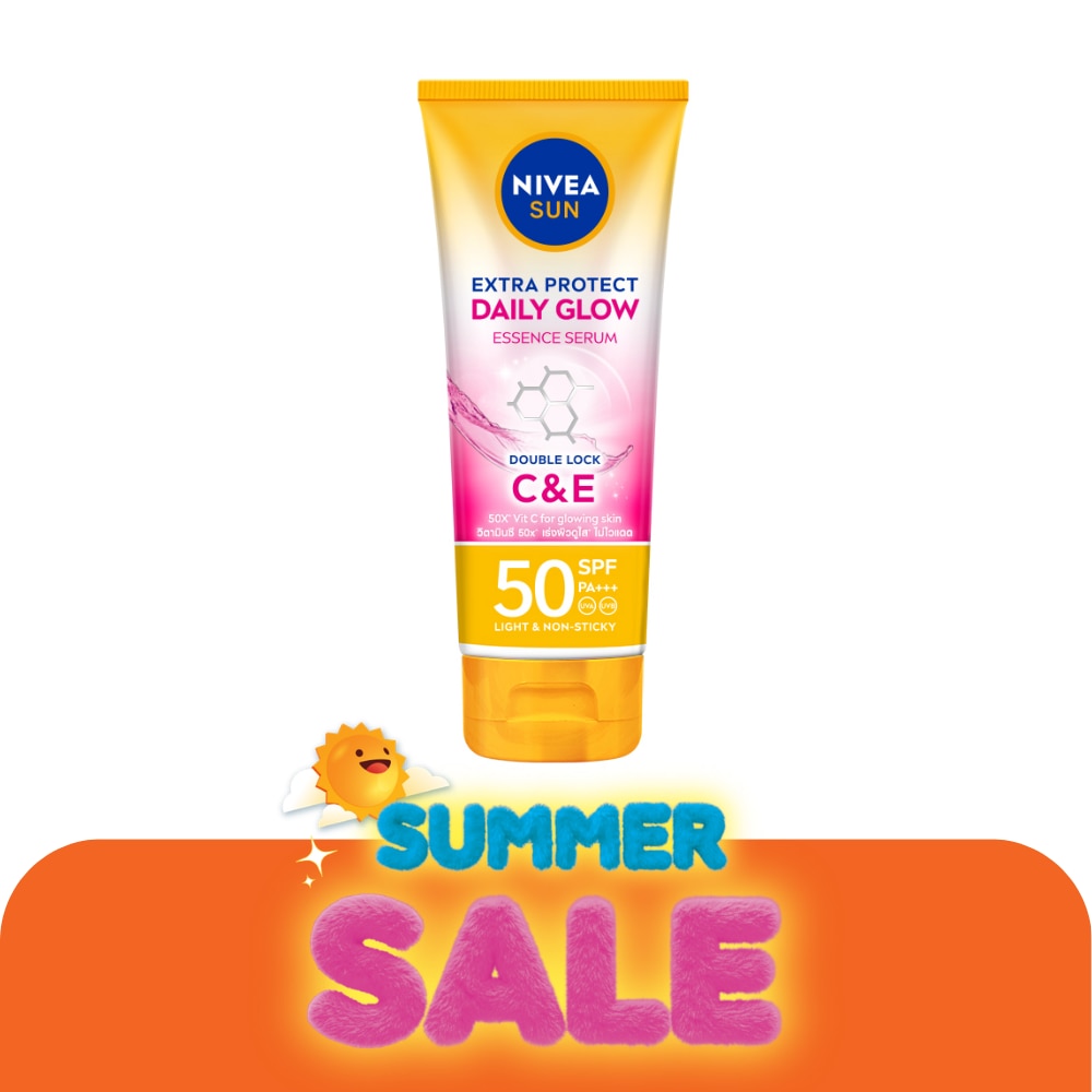 Nivea Sun Body Essence Serum Extra Protect Daily Glow SPF50 PA+++ 180 Ml.