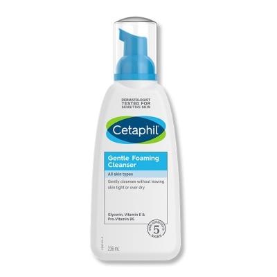 Cetaphil เซตาฟิล เจนเทิล โฟมมิ่ง คลีนเซอร์ 236มล.