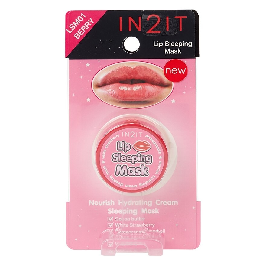 In 2 It In2it lip sleeping mask 7g. Lsm 01 berry