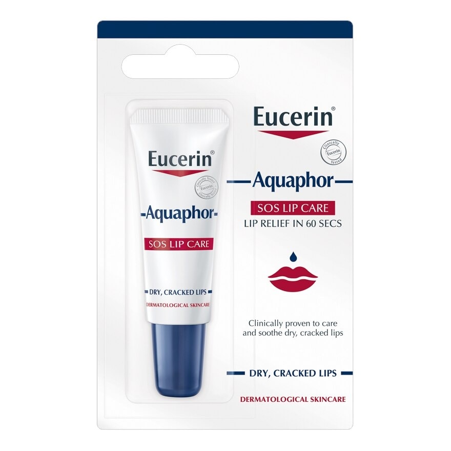 Eucerin Aquaphor SOS Lips Care ยูเซอริน อควาฟอร์ ลิป แคร์ 10 กรัม