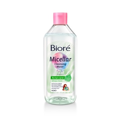 Biore บิโอเร ไมเซล่า คลีนซิ่ง วอเตอร์ แอคเน่ แคร์ 400 มล.