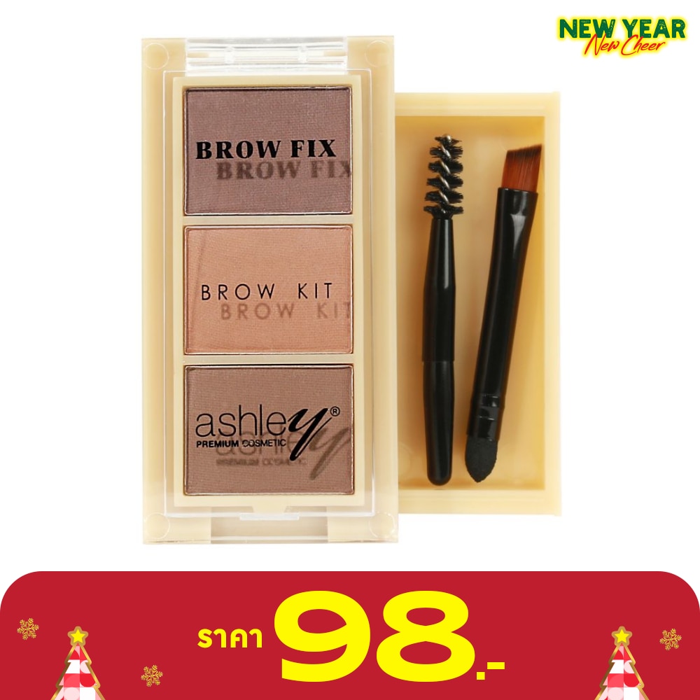 Ashley 3Color Eyebrow Powder 3.75g. A365-01