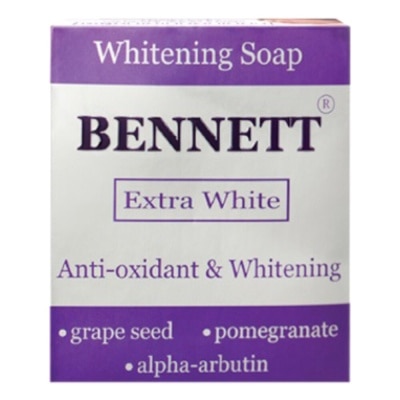 Bennett - เบนเนท สบู่ เอ็กซ์ตร้า ไวท์ 130 กรัม image
