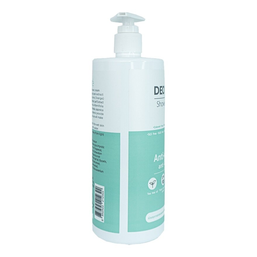 Deodore Shower Cream Anti-Bacterial  Anti-Oxidant 400 Ml.