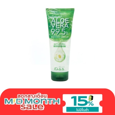 Malissa Kiss มาลิสสา คิส อโลเวร่า 99.5 สโนว์ โลตัส ชู้ทติ้ง เจล 230 กรัม image
