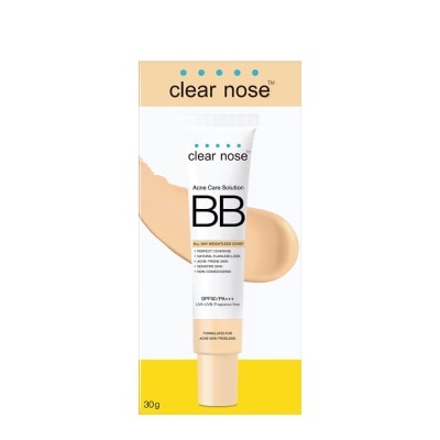 Clear Nose Clear Nose Acne Care Solution BB SPF50 PA+++ 30 G.