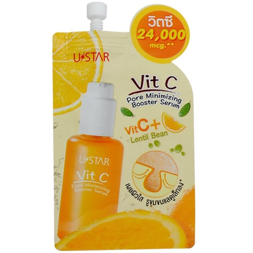 Ustar Vit C Pore Minimizing Booster Serum 8g.