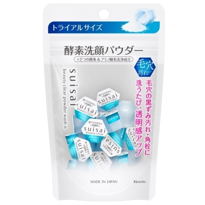 Kanebo Suisai ซุยไซ บิวตี้ เคลียร์ พาวเดอร์ วอช เอ็น (ขนาดทดลอง) 6ก. 15ชิ้น