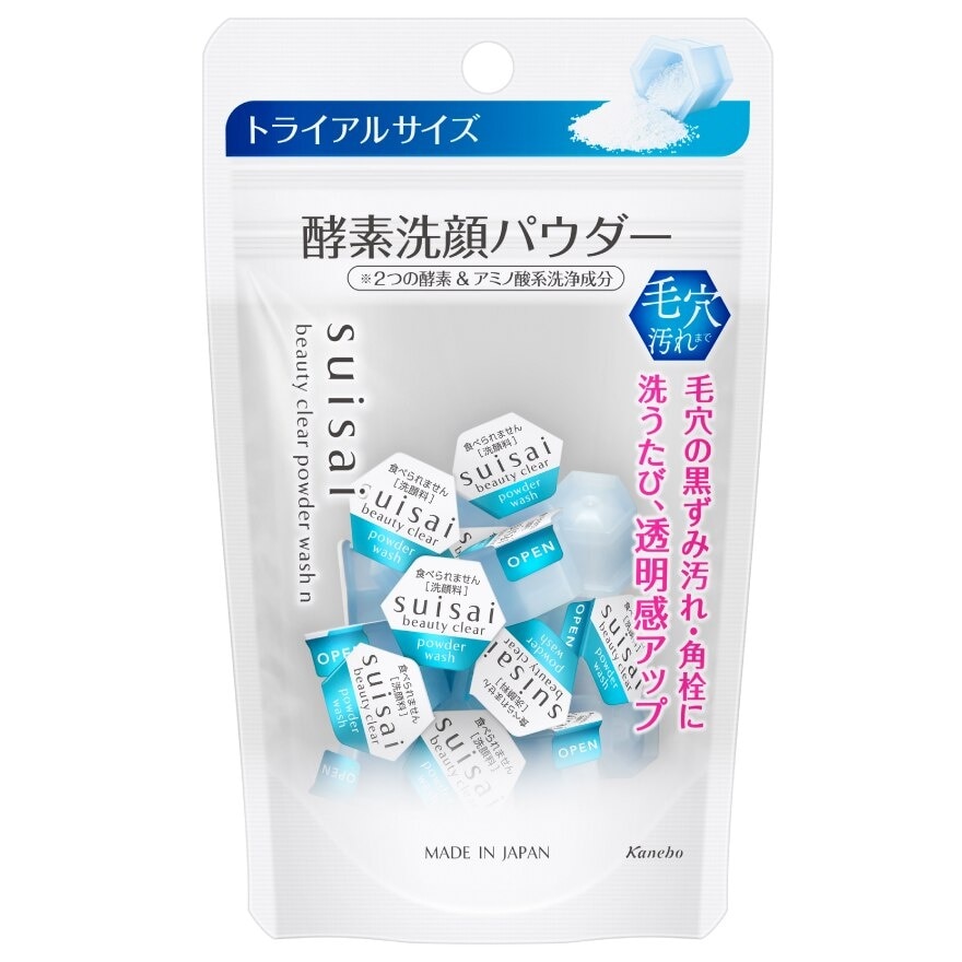 Kanebo Suisai Suisai Beauty Clear Powder Wash N (Trial) 6g. 15pcs.