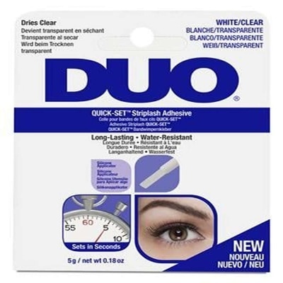 Duo - ดูโอ้ ควิกเซ็ต สตริปแลช แอดฮีซีฟ กาวติดขนตาปลอม 5ก. ไวท์ เคลียร์ image